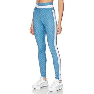 Beach Riot NWT Elena Legging Denim Daze Blue White Trim Athletic Pants- Size‎ M